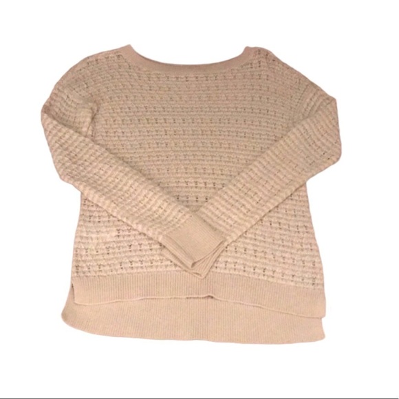LOFT tan long sleeve sweater - Picture 1 of 5
